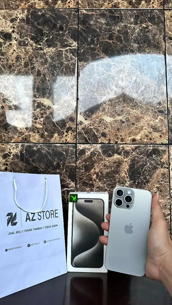 IPHONE 15 PROMAX 256GB RESMI APPLE