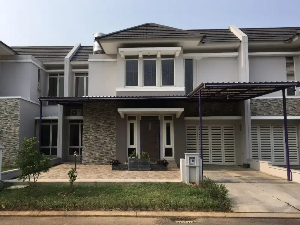 Rumah 2 Lantai Cluster Helios Suvarna Sutera Cikupa Tangerang