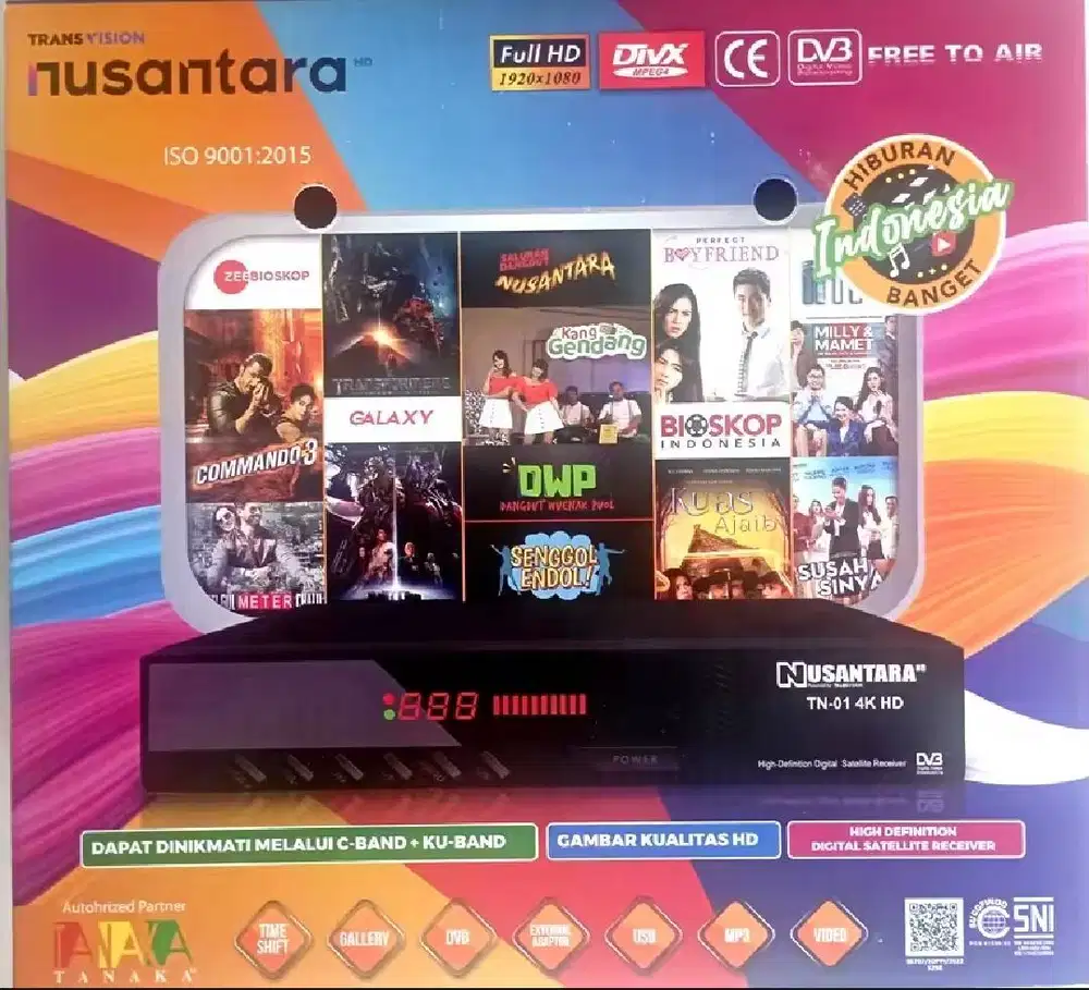 PARABOLA MINI NUSANTARA LENGKAP