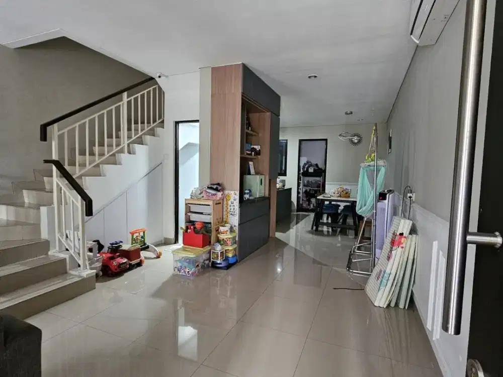 Gaji anda dibawah 15Jt pasti diapproved Bank Dijual rumah murah 2lantai di Cluster La Seine Jakarta Garden City Jakarta Timur siaphuni minimalis