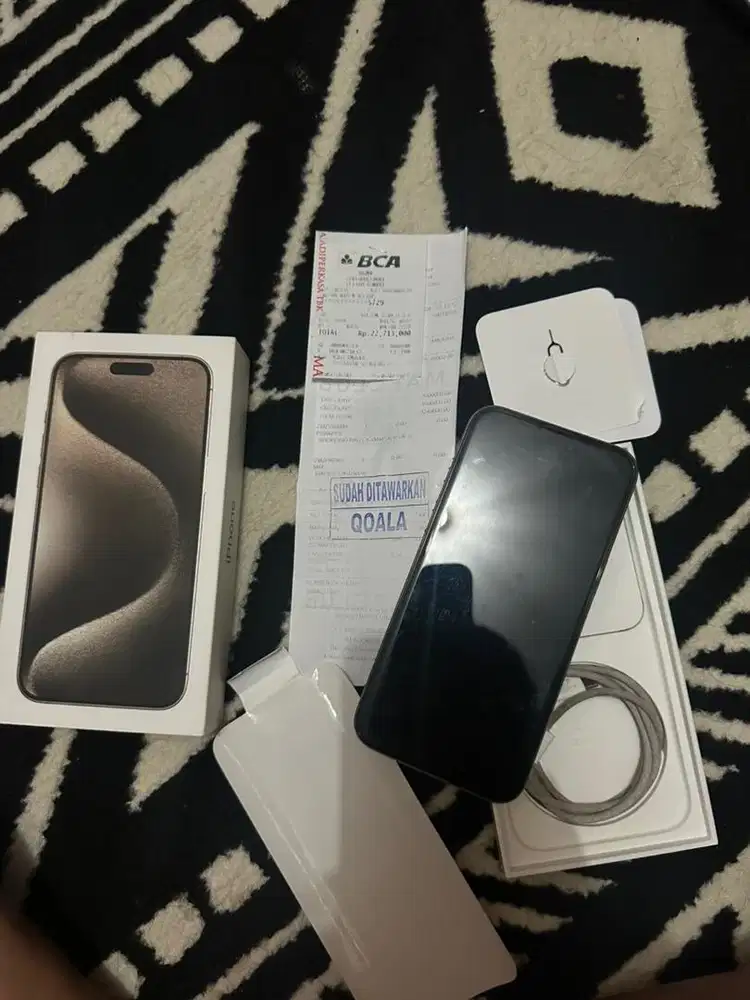 Iphone 15 promax 256 GB ex ibox