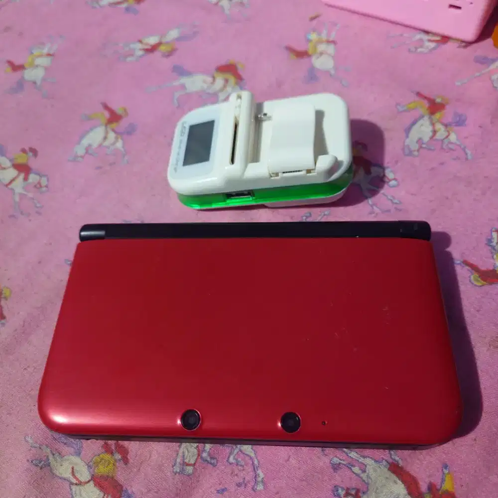 Nintendo 3DS XL 32GB Merah Full Games