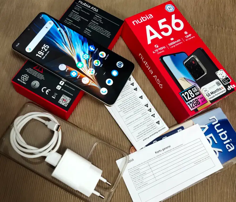 Nubia A56 ram 4/128GB