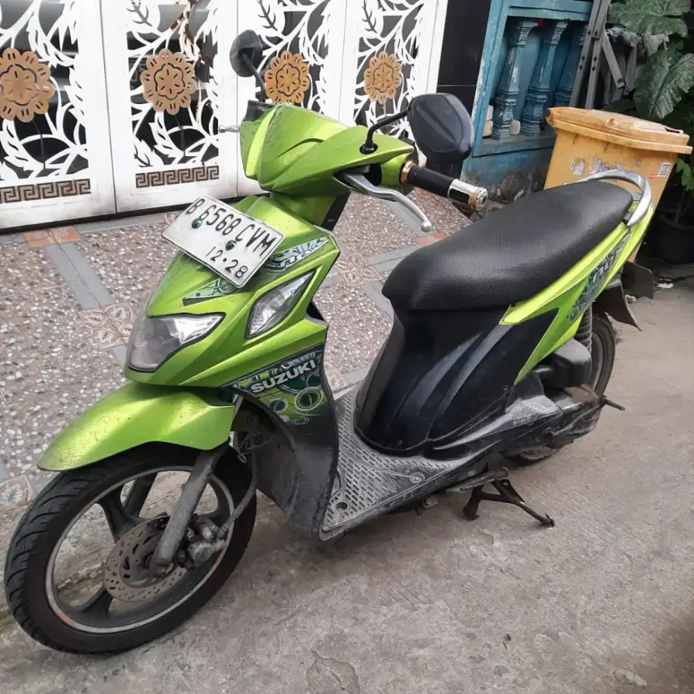 Suzuki Nex 2012 ss lengkap mesin bagus plat B Tangerang