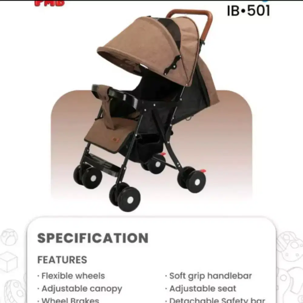 Stroller baby new born kereta dorong anak bayi