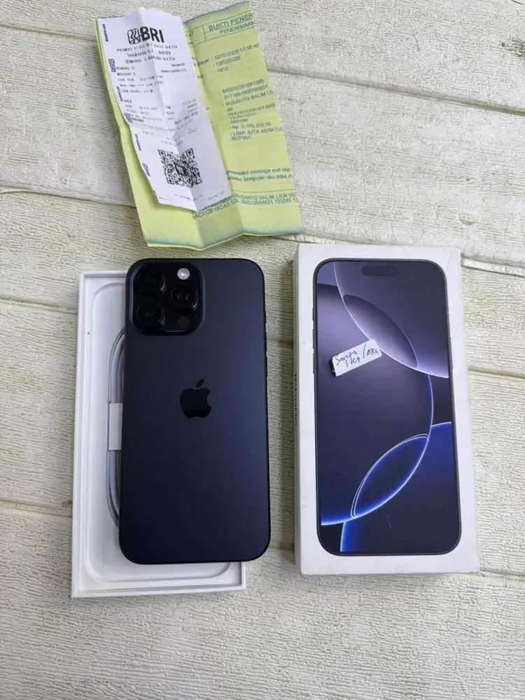 Iphone 16 pro max 512gb inter cukai