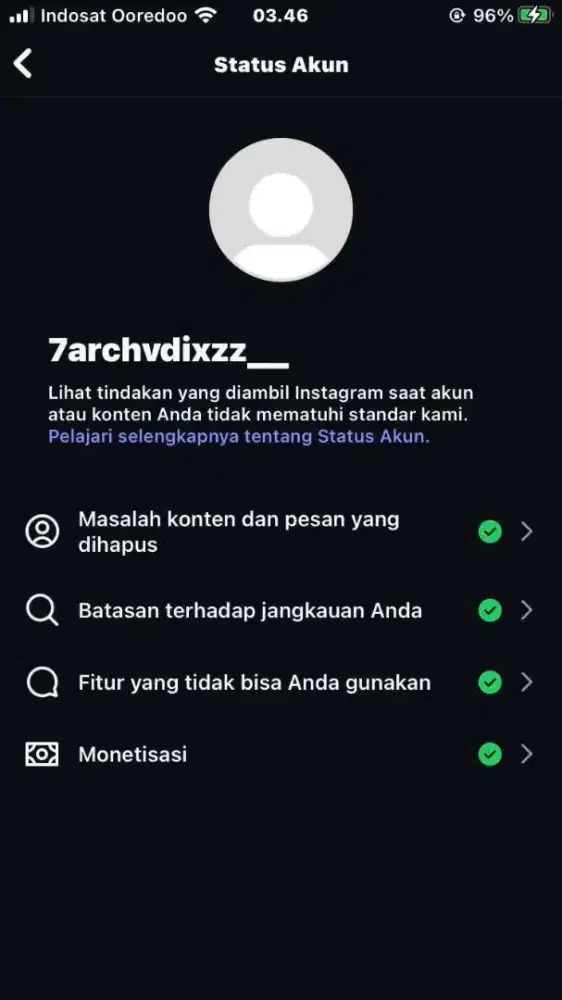 jual akun instagram pribadi