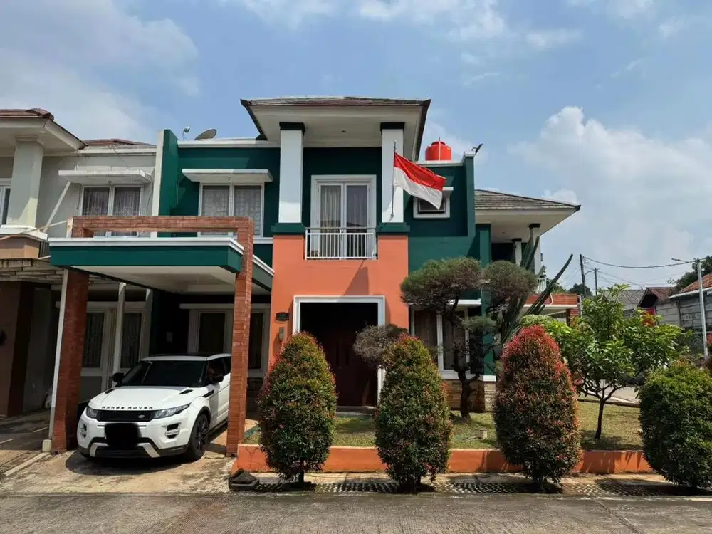 Bawah Harga Pasar Rumah Hook 2 Lantai Grand Melati Residence Jatiwarna