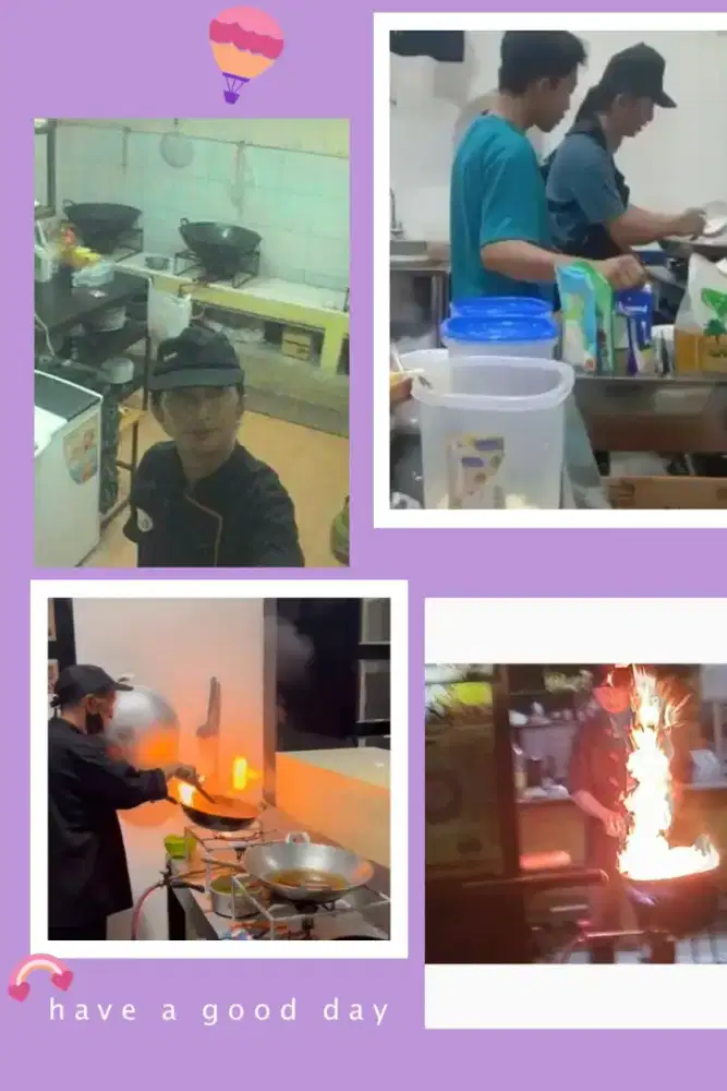 Koki mencari pekerjaan di Cafe atau Resto