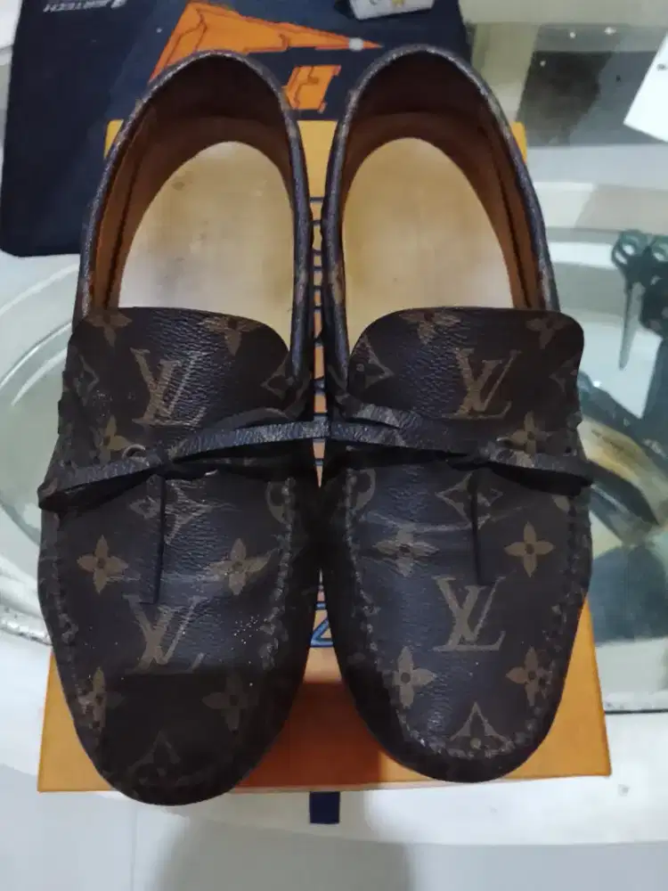 Louis Vuitton arizona moccasin monogram canvas
