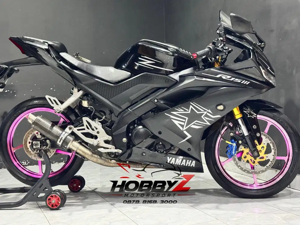 Yamaha R15 V3 2019 modif,km 17rb,istimewa mantap