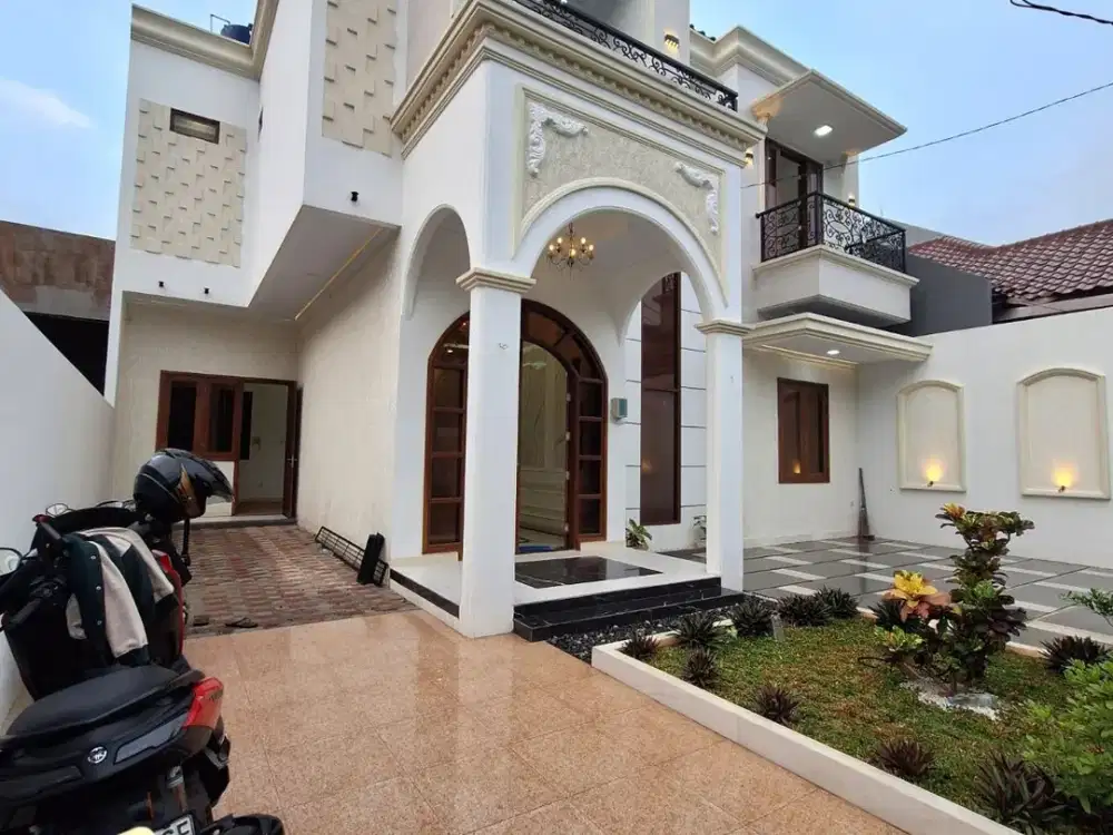 D17.Rumah Baru SUPER Mewah Dalam Komplek Elite Di Pondok Kelapa Jakarta Timur