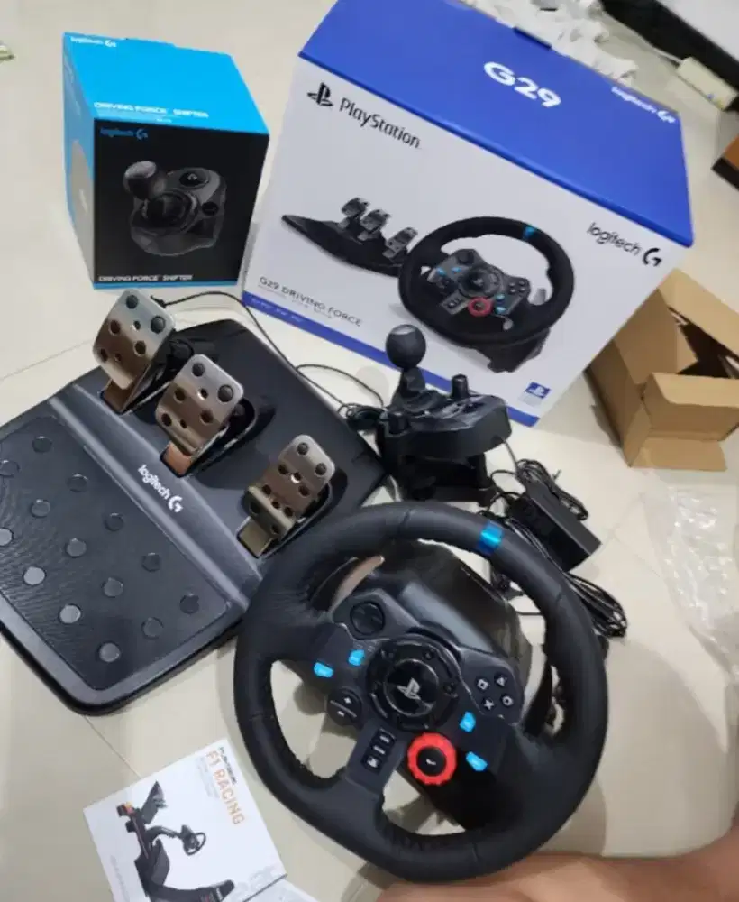 Stering Logitech G29+Shifter