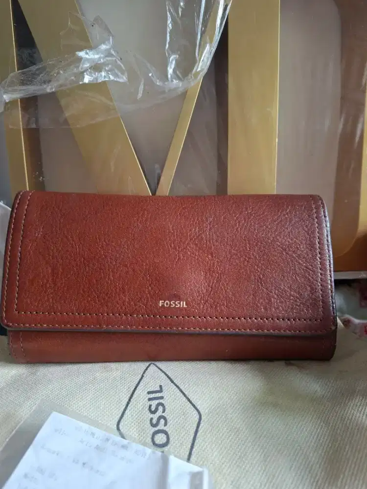 Preloved Dompet fossil ori