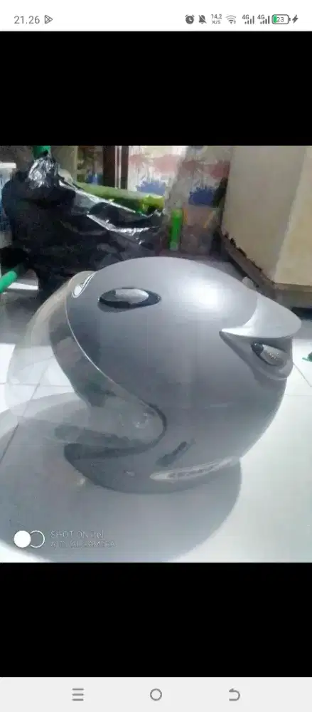 edisi pindahan punya helm GMT sama helm Honda