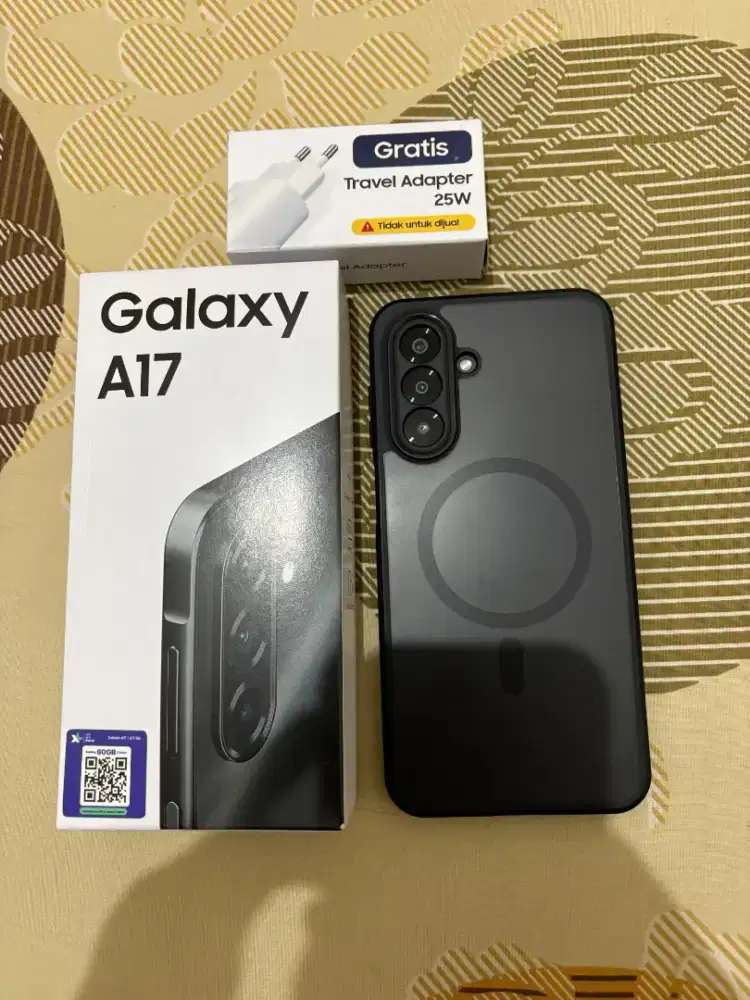 SAMSUNG A17 FULLSET MULUS