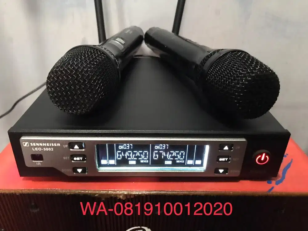 Mic wireless sennheiser mantap