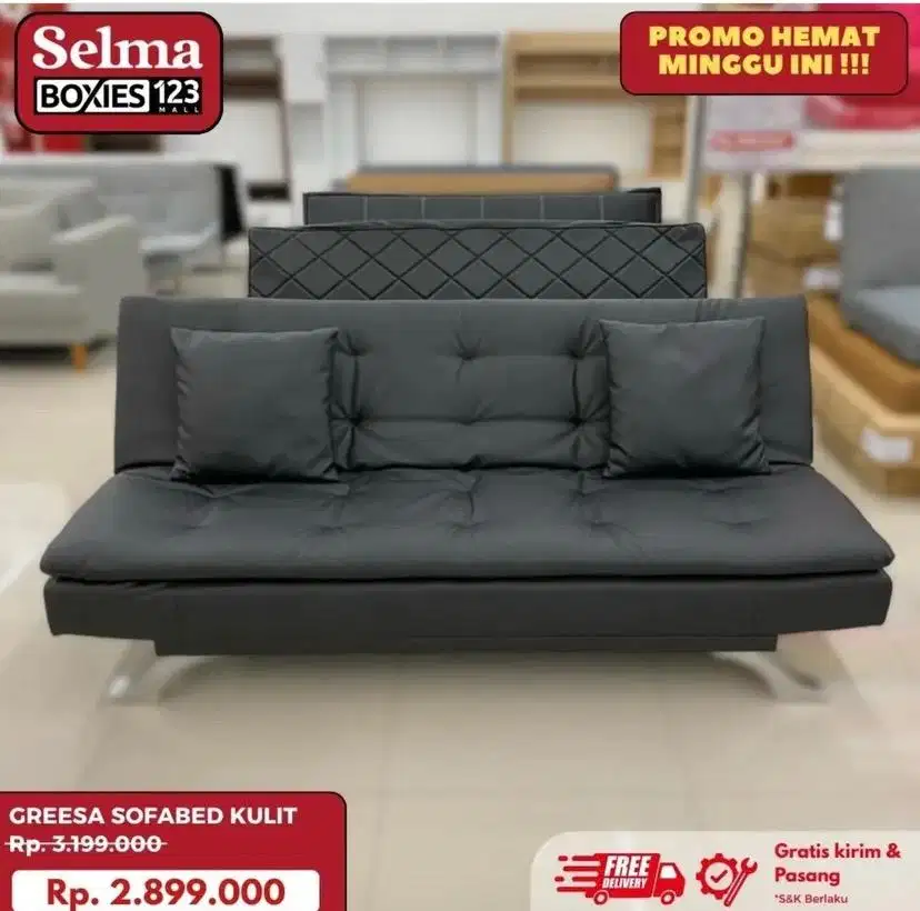 Greesa sofa bed kulit