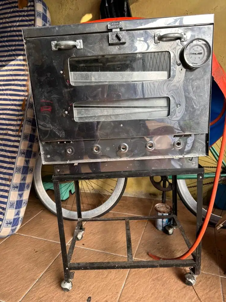 Oven Gas Steinless 60X40 cm