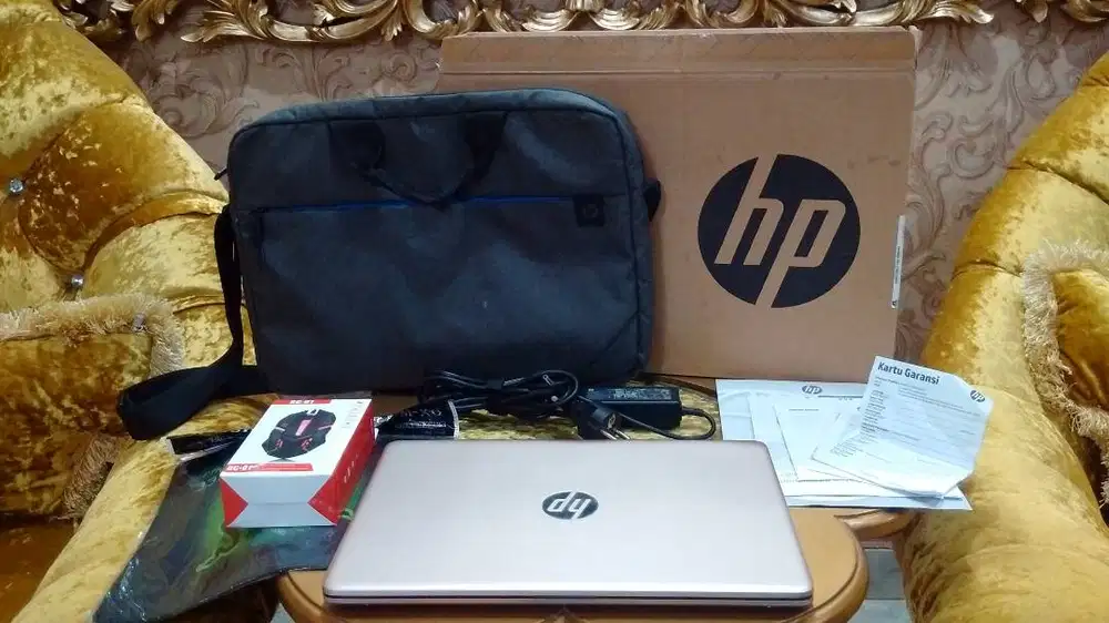 Laptop Garansi Gaming Editing HP AMD Ryzen 5-5500U Ram 8GB SSD 512GB