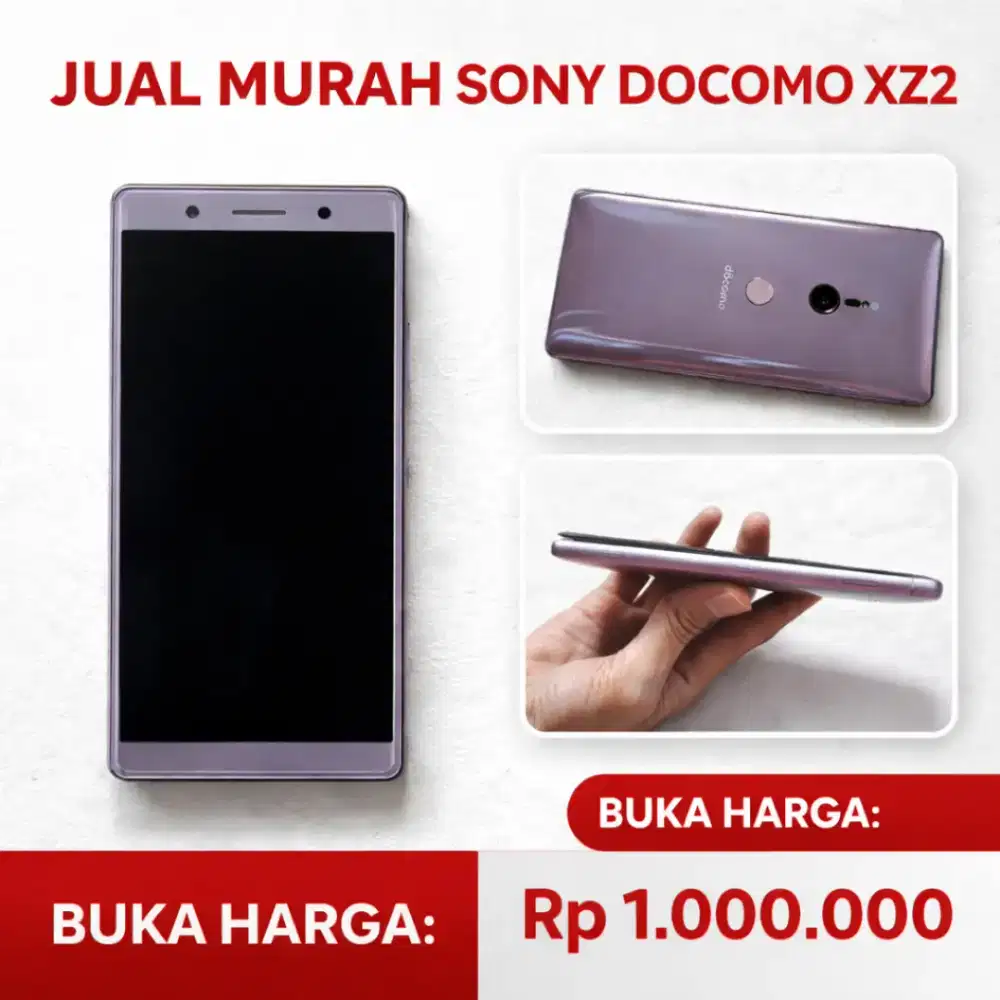 Di Jual Cepat Murah HP Sony Docomo XZ2