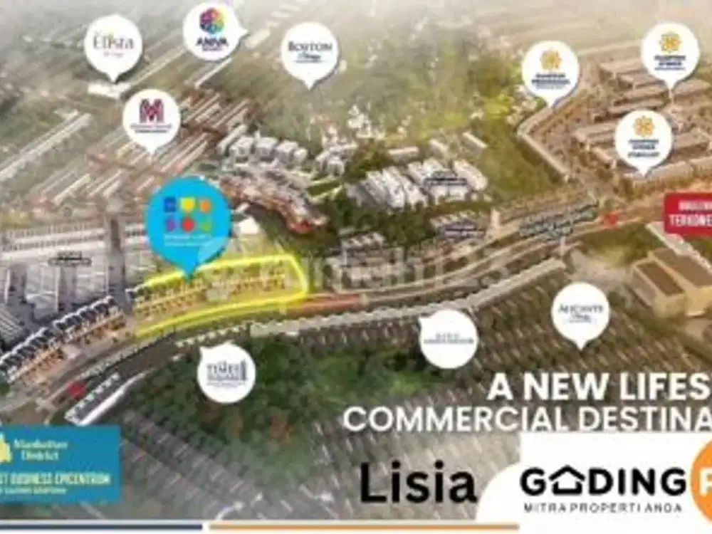 Studi Loft 3 Lantai untuk Investasi dan Usaha di Gading Serpong