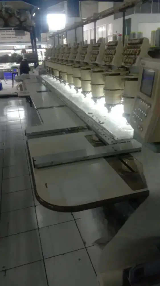 Dijual Mesin Bordir Komputer Merk Barudan