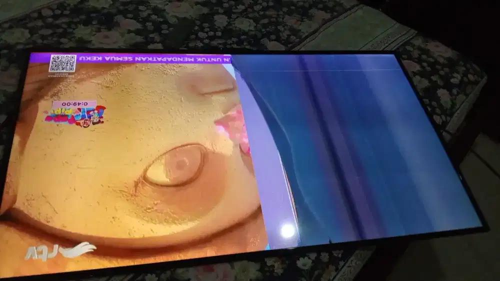 Tv rusak layar saja