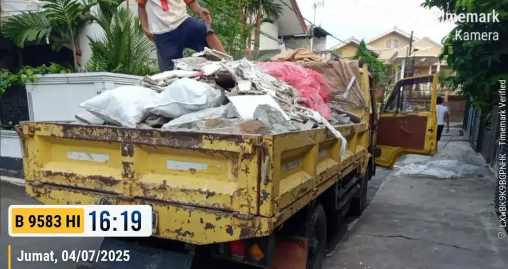 Jasa buang sampah murah dan tanah urugan