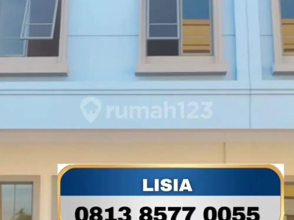 Ruko Baru Kawasan Sentra Bisnis Ramai Strategis di Gading Serpong