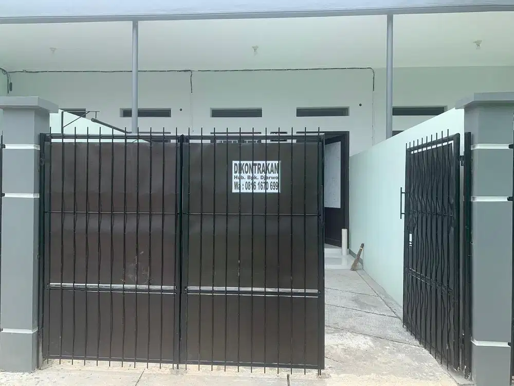 Di sewakan 2 unit kontrakan daerah kaliabang tengah bekasi utara