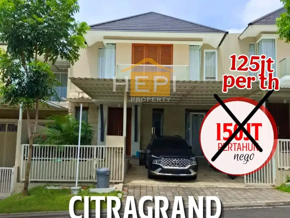 Disewakan Rumah Citragrand Semarang
