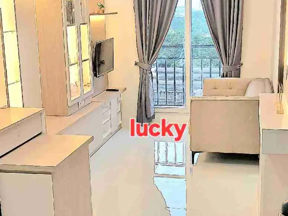 SHM kpa apartemen sunter park view baru renove super bagus mewah murah full furnish