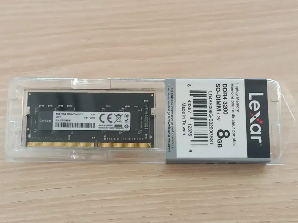 RAM Memory Laptop LEXAR 8GB DDR4 3200