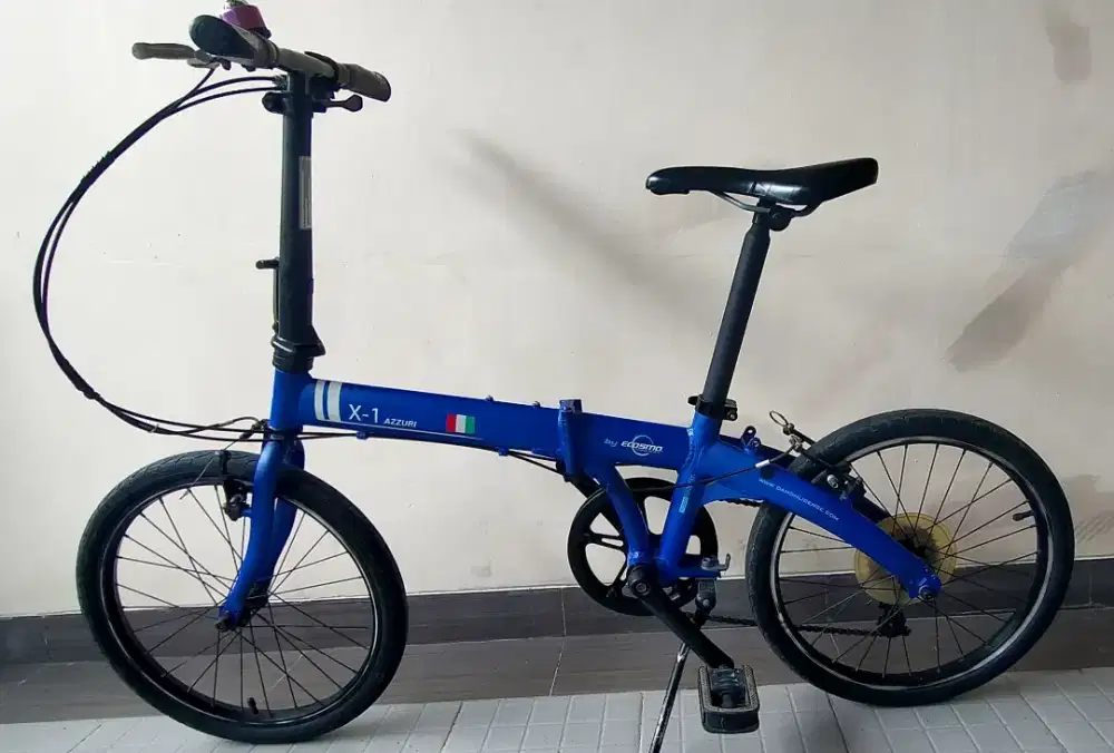 Element Ecosmo X-1 Azzuri Edition (Licensed by Dahon) Mulus Siap Pakai
