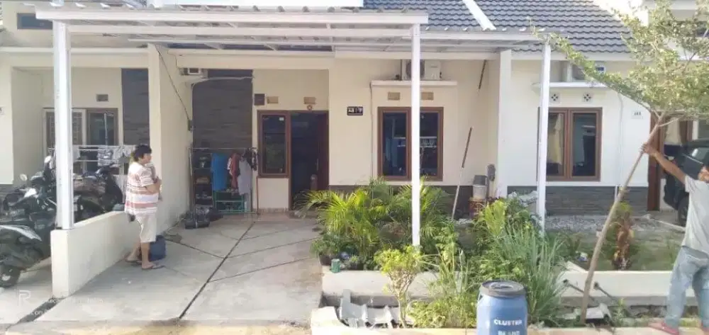 Kanopi, canopy, rangka baja ringan, plafon pvc