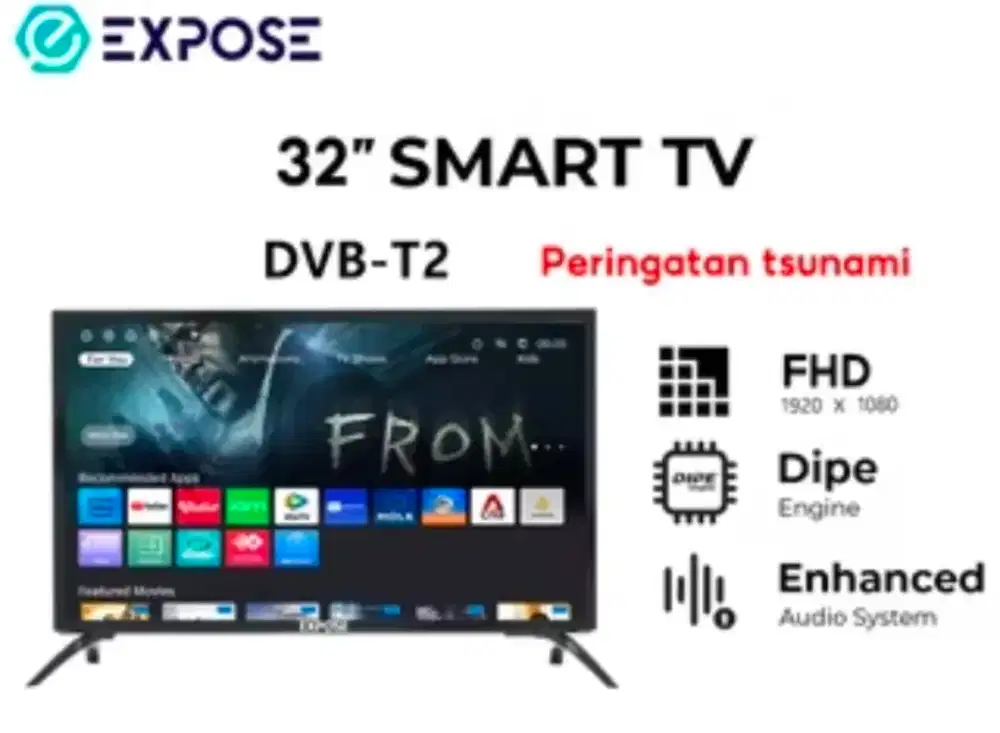 Tv 32 smart digital Baru