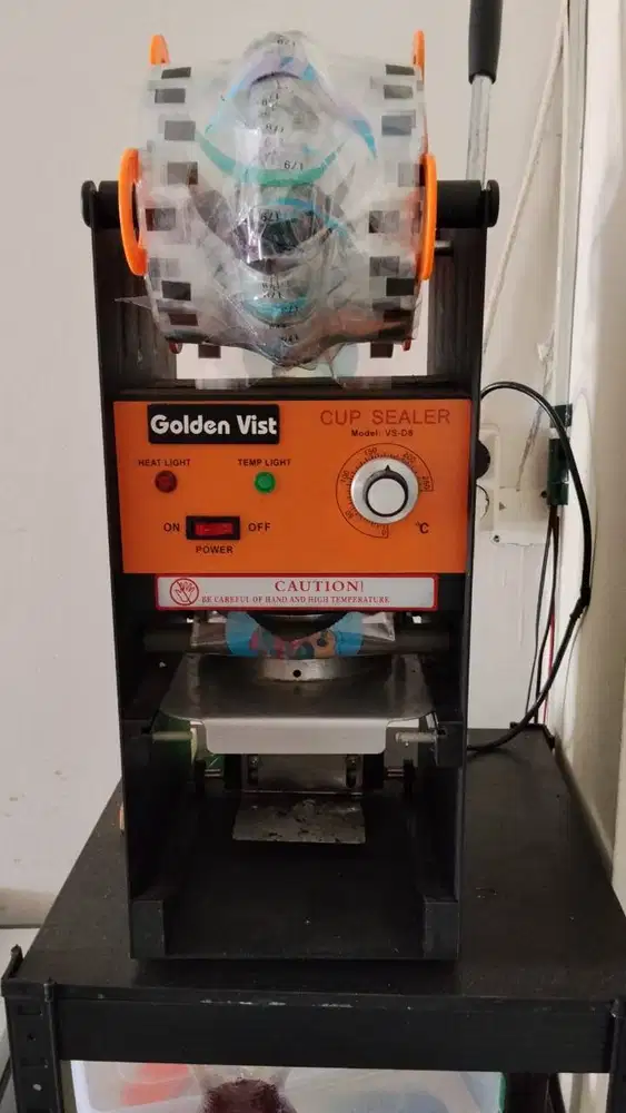 Bundling cup Sealer + plastik selaernya