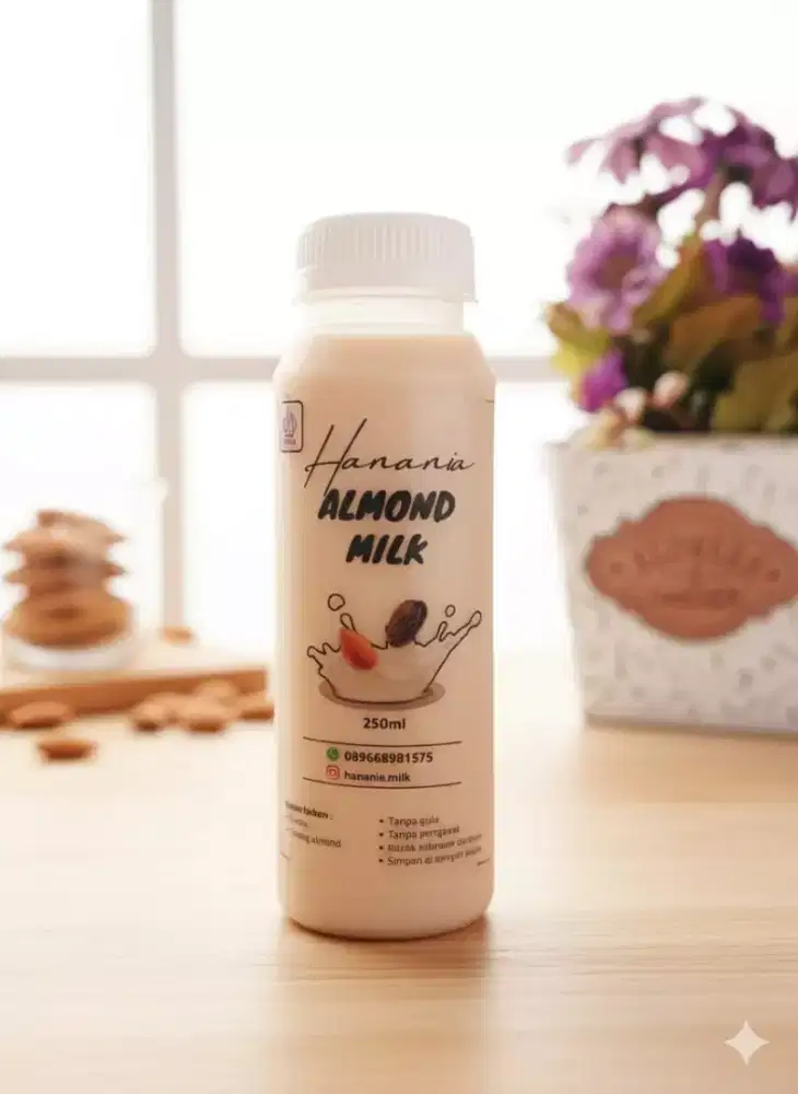 Susu Almond tanpa gula
