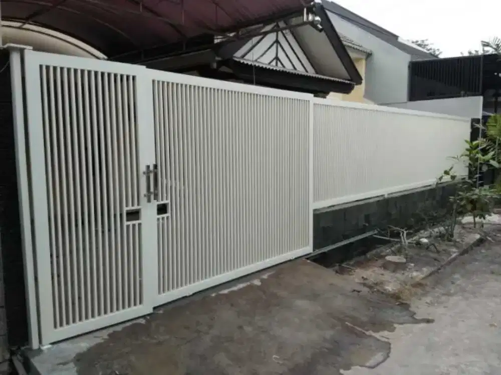 Pagar besi custom minimaliss