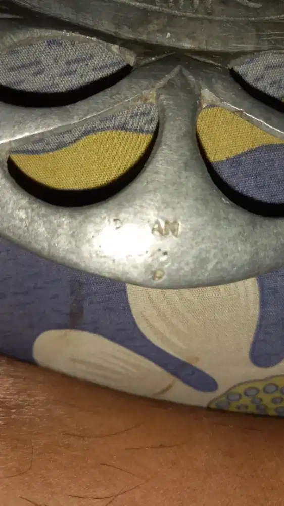 Nampan jadul lukis ayam