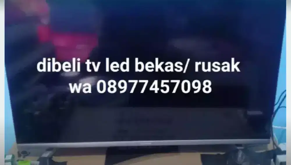 Dibeli tv led ps eror rusak