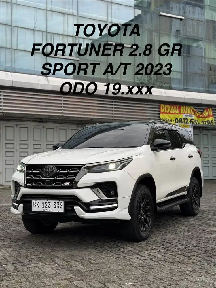 Odo 19 Rb Toyota Fortuner 2.8 VRZ GR SPORT A/T 2023