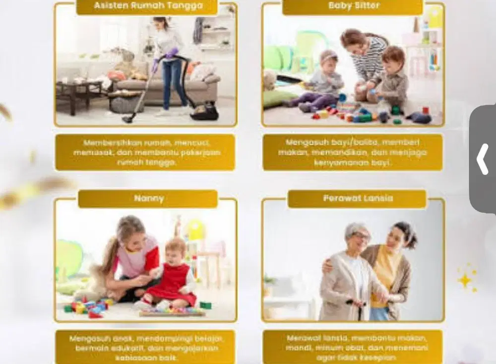 Cari art dan momong anak gaji 1,8-2jt daerah graha raya regency