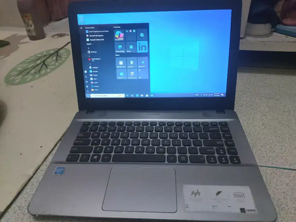 Asus X441M normal pake ssd msh ada duz