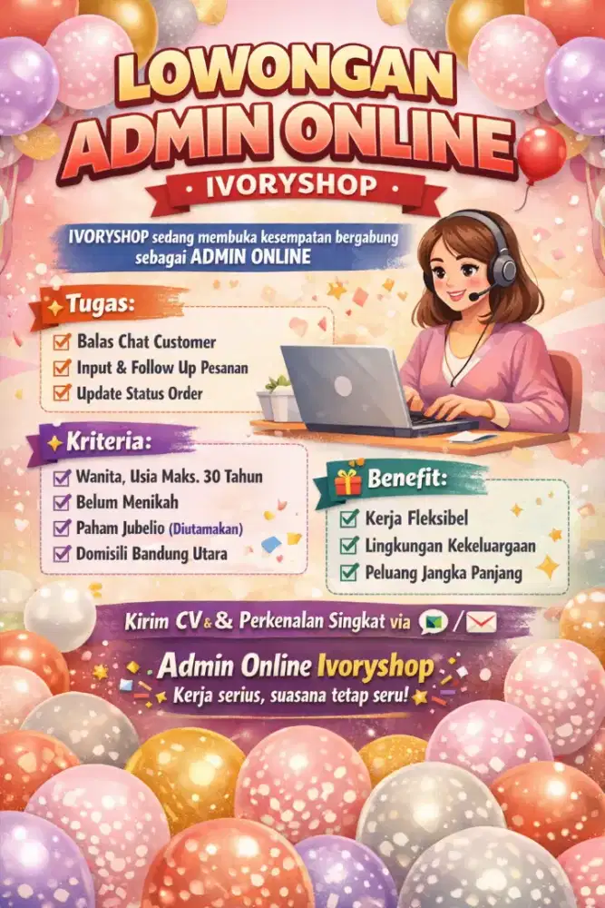Admin Online Shop Ivoryshop