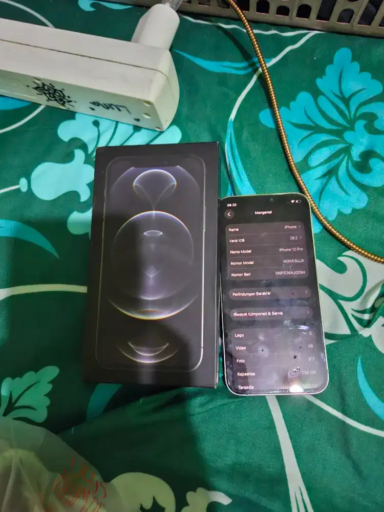 IPHONE 12 Pro 256 Resmi Beacukai second bekas