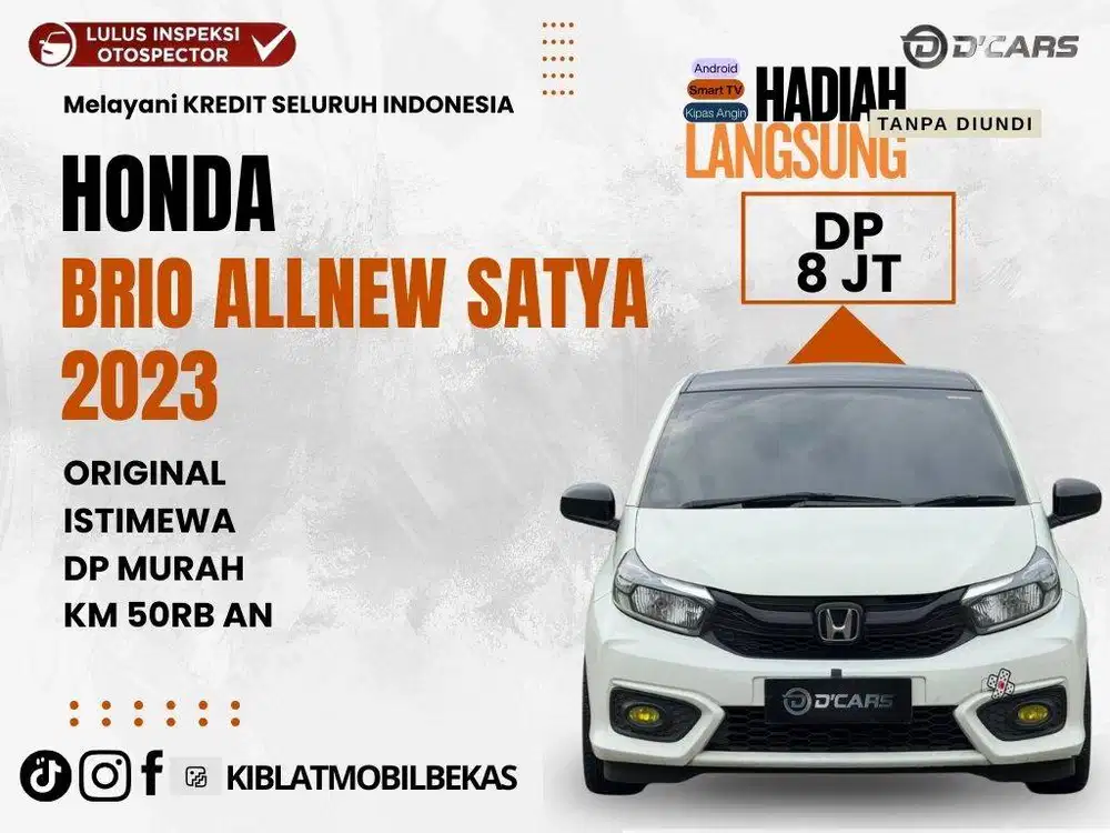 HONDA BRIO ALLNEW 2023 LOW KM AC DIGITAL