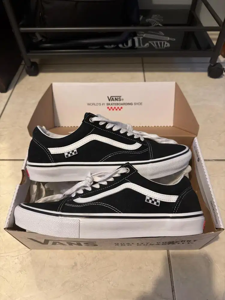 Vans Skate Old School Black/White Original