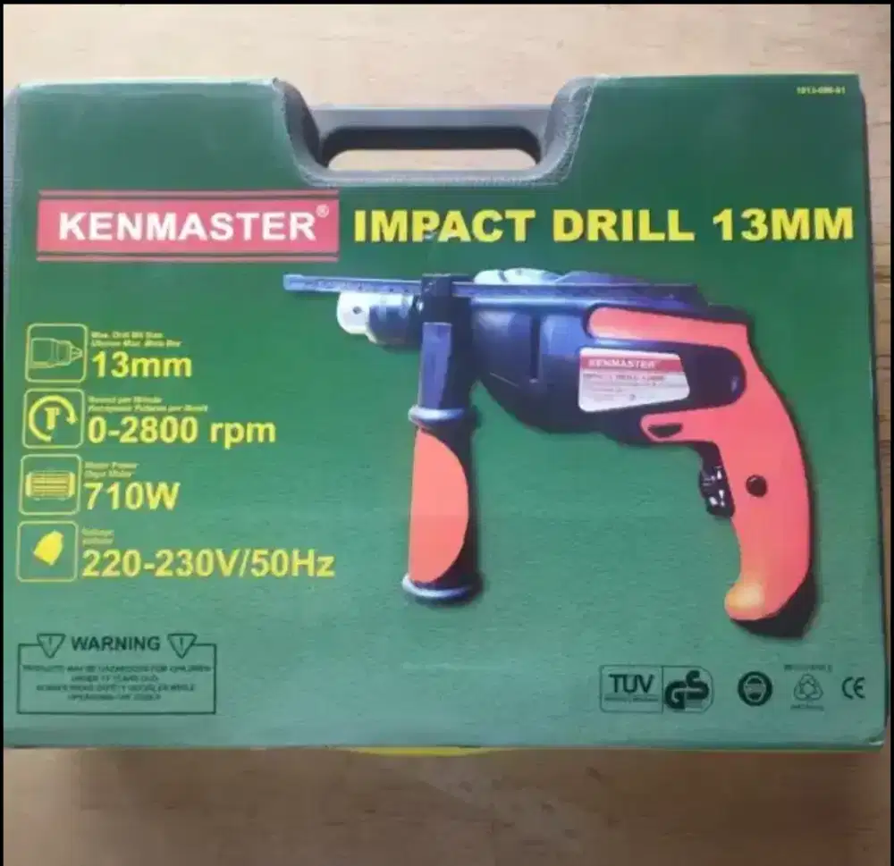 Kenmaster Bor Impact Drill 13 mm 710 Watt Bor Beton Kayu Kabel Listrik